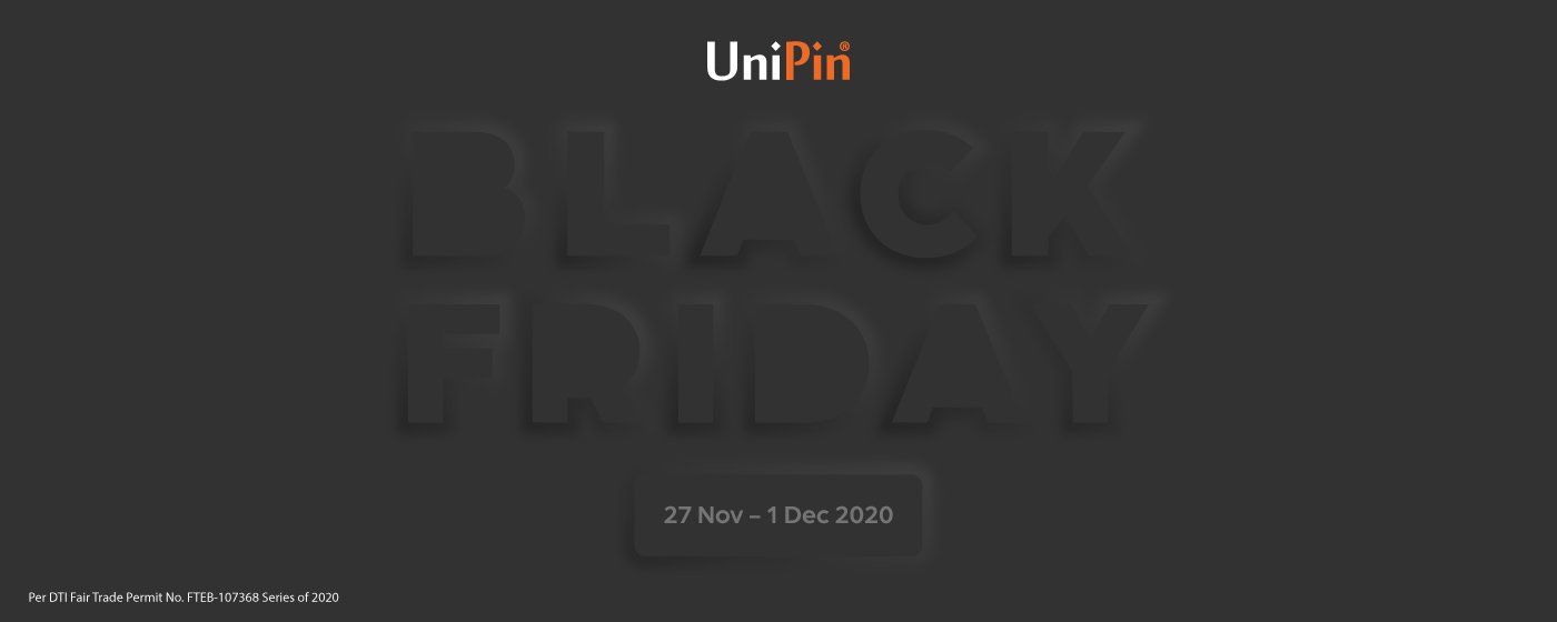 UNIPIN BLACK FRIDAY SALE! (PH)